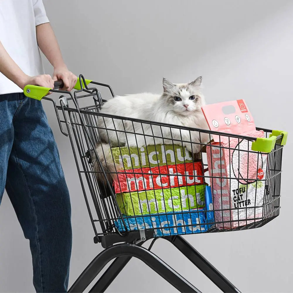 Michu Natural Clumping Tofu Cat Litter 5.5Lb/88Oz Cat Litter