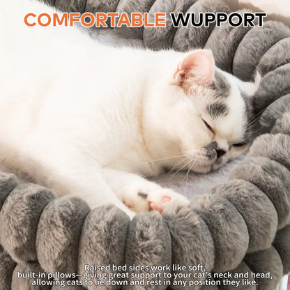 Folding Cat Hammock for Window - Cordless, Machine Washable Bed, Robust Metal Frame, Strong Suction Cups，Cat Window Perch for Cats and Small Dogs #Dealsforyoudays